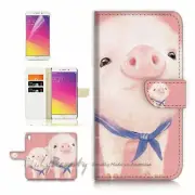 Piggy TPU Phone Wallet Case Cover For New Optus X Start 2 - 21440