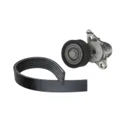Gates Micro-V Ribbed Belt Kit for Audi A1 8X GBA A3 8V A4 B9 8W2 Q2 Q3 8U F3B