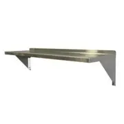 Prairie View WS1224 Aluminum Wall Mount Shelf - 12 x 12 x 24 in.
