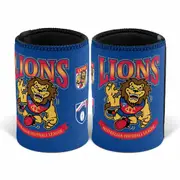 Brisbane Lions AFL Retro Can Cooler Stubby Holder