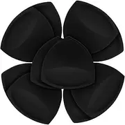[FANMAOUS] 5 pairs Women's Triangle Bra Pads Inserts Removable Push Up Sports Bra Cups Replacements For Bikini Top Swimsuit