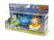 Bluey Bath Squirters Set of 3 Series 4 Bluey Bath Toy US seller