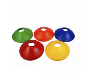 60x Fitness Exercise Sports Training Discs Markers Cones Soccer Rugby 60 Pack