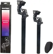 SAFORTBikes 365mm / 580mm Suspension Seatpost for eBike / Fat Bike, Up to 436lbs Heavy Rider