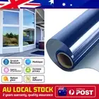 50cm×400cm Privacy One Way Mirror Glass Window Film Home Block UV Heat Reduction
