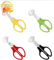 Stainless Steel Quail Egg Cutter Shears Kitchen Scissors Tool 4pcs Durable