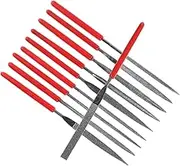 Precision Craftsmanship 10-piece Diamond File Set Mini Metal Needle Files Versatile Jewelry Tools for Glass Wood Metal