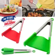 Smart Tongs 2 in 1 Kitchen Cooking Spatula And Tongs Non-Stick Heat Resistance