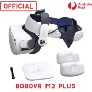 BOBOVR M2 plus Head Strap Battery Pack + Charging Dock ,Compatible with Quest 2
