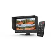 Hema 7.0" AHD Quad Display Monitor 4 Camera Input - HM-MNT
