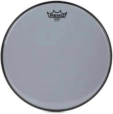 Remo Emperor Colortone Smoke Drumhead - 13 inch (2-pack) Bundle