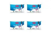 8pc Tontine 46x72cm Simply Living Cotton Pillow Medium Profile Home Bedding WHT