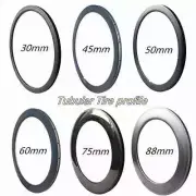 700C Carbon Tubular Wheels Road Bike Rims 30/35/38/45/50/55/60/75/82/88x23mm 28H