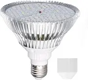 LED Grow Lamp, E27 Bulb Red Blue Light, Low Power Consumption LED Grow Bulb for Indoor Seedlings Plant Veg Flower Garden Greenhouse Succulent (E27-50W-78) (E27-80W-12)