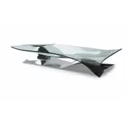 Bugatti 21-SOFFIOI1T Sofio Fruit Bowl/ Centrepiece- Transparent