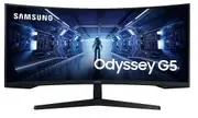 Samsung Odyssey G55T 34" WQHD VA 1ms 165Hz Curved FreeSync Gaming Monitor [LC34G55TWWEXXY]