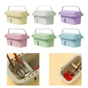 Paint Brush Water Basin Paint Brush Washing Bucket for Home Cleaning Acrylic