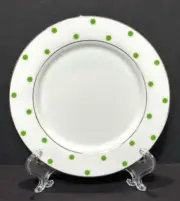 Lenox Kate Spade Larabee Road Green Large Green Dot Tidbit Plate 5 7/8"