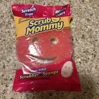 Scrub Daddy Scrub Mommy Sponge, Pink, 1ct Sponge, Soft in Warm Water
