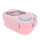 Lunch Container Food Storage Box Portable Microwave Safe Stackable Plastic Lunch