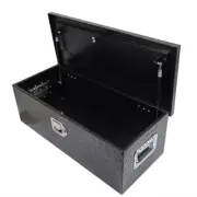 30" Aluminum Tool Box Truck Underbody Trailer Home Storage Under Bed w/ Lock Key