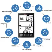 Waterproof Code Table Touch Screen Speedometer 318 For Bicycle Motorcycle