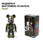 MEDICOM TOY BE@RBRICK MASTERMIND VS BAPE Chogokin GREEN H5.7" LIMITED EDITION