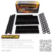 AEROFLOW HEAD STUD KIT CHEV V8 307-327-350 SBC [HOLDEN HK-HT-HG-HQ MONARO/GTS]