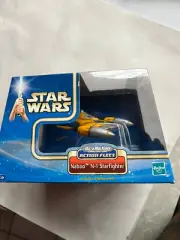 Star Wars Action Fleet TPM NAboo starfighter 2002 Micro Machines MIB 1124