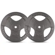 Lifespan CORTEX 20kg Tri-Grip 25mm Standard Plate (Pair)