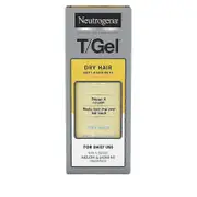 3x Neutrogena T Gel Dry Hair Anti Dandruff Shampoo 150ml