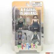 Minimates A Fistful of Dollars Collectible Clint Eastwood western worn box set