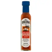 918954 1x 142ml BOTTLE ENCONA EXXXTRA HOT PEPPER SAUCE WEST INDIAN CHILLI