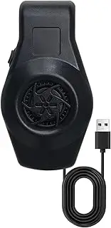 Aquarium Chiller Fan, Quiet Fish Tank Cooling Fan, Aquarium Water Cooler with Clip, USB Powered, for Aquarium, Pet Supplies, Accessories & (Black)