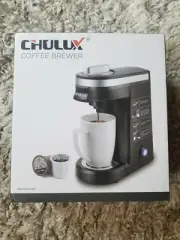 CHULUX Single Serve Coffee Maker Brewer for Single Cup Capsule with 12 Ounce