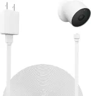 32.8Ft/10M Power Cord Cable Compatible with Google Nest Cam Outdoor or Indoor