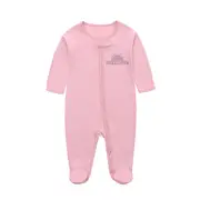 Personalise Pink Zippy Romper Set