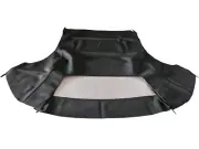 Fits:Toyota Celica 91-93 Soft Top W/Plastic window BLACK Haartz Stayfast Canvas