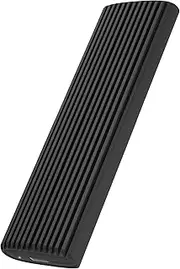 ICY BOX M.2 SSD/NVMe Enclosure, USB 3.2 (10 Gbit/s), Tool-Free, Cooling System, USB-C, USB-A, PCIe, M-Key, External, Plug & Play, NVMe Adapter, Aluminium, Black, IB-1808MCT-CU31