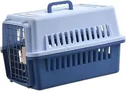 Dog Travel Kennel Case Nest Carry Animal Carrier Puppy Handbag Pet Supplies, Breathable Crate Tote Hard Sided Pet Carrier for Cats, Pet Store, Blue