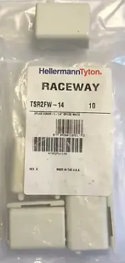 Hellermann Tyton TSR2FW-14, Splice Cover, Office White
