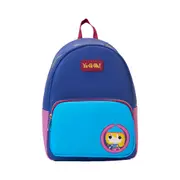 Yu-Gi-Oh! Vegan Leather Dark Magician Kids Mini Backpack 8.25x10.75in