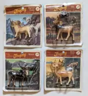 vintage Strombecker Circle big game Trophy animals deer elk moose