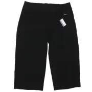 Bally Golf Women's Wide Leg Black Capri Pants Size EU42/US12 [L/XL] Inseam 23"