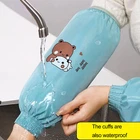 Study Sleeve Guards Upgraded Waterproof Cuffs Cute Cartoon Pattern Anti-fouling