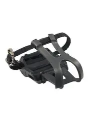 Azur Metal pedal with Toe Cup & Strap Set