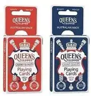 Playing Cards - Queen's Slipper Bridge Size (Single) (Assorted)