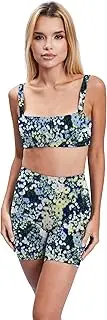 [R REEZEY] Yogawear Women's Clothing Outdoor Running Fitness Clothing Tight Quick Drying Sportswear Yoga Outfit Women's Legging, Color J, XS