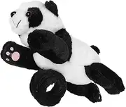 FRCOLOR Panda Slap Bracelet Cute Plush Animal Wristband Lightweight Party Favor for Safe Material for Birthday Halloween Any Celebration
