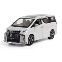 在飛比找蝦皮購物優惠-alphard 1:24 TOYOTA 豪華休旅車黒白2色可